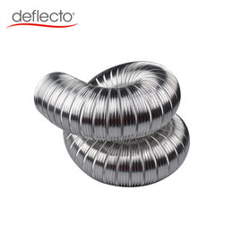 Aluminum Semi Rigid Flexible Duct / Stainless Steel Round Air Vent Covers